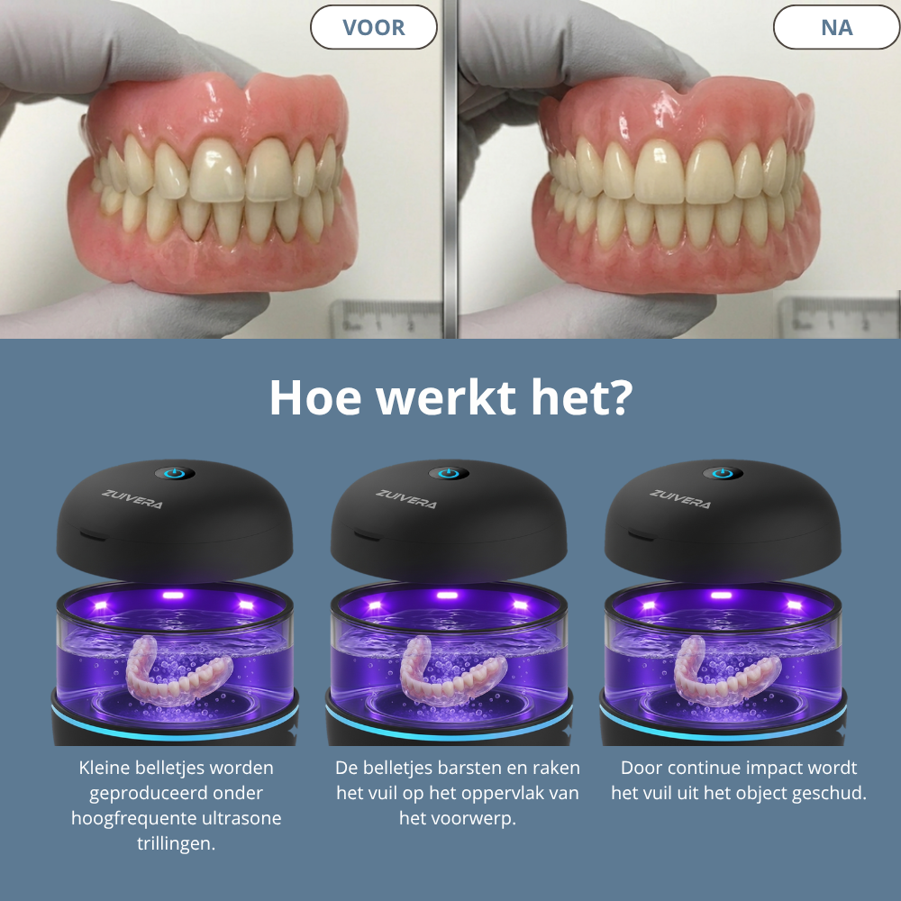 Sfeerfoto van de Zuivera reiniger 